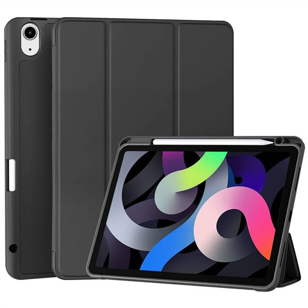 Techsuit - Flex Trifold (with Pencil Holder) - Xiaomi Redmi Pad 2 Pro - Black