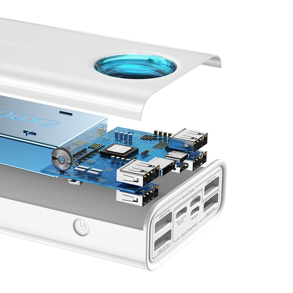 Baseus Amblight powerbank 65W 30000mAh λευκό (PPLG000102) 4