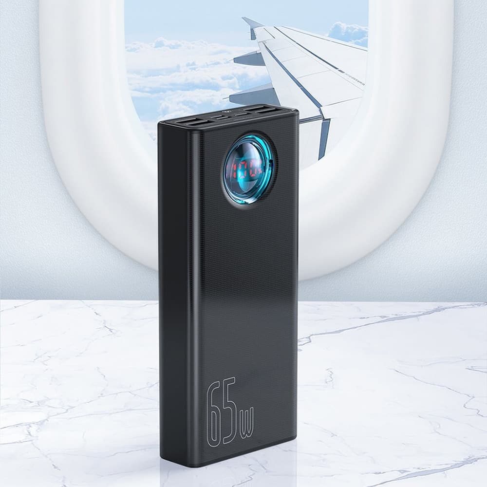 Baseus Amblight powerbank 65W 30000mAh λευκό (PPLG000102) 7