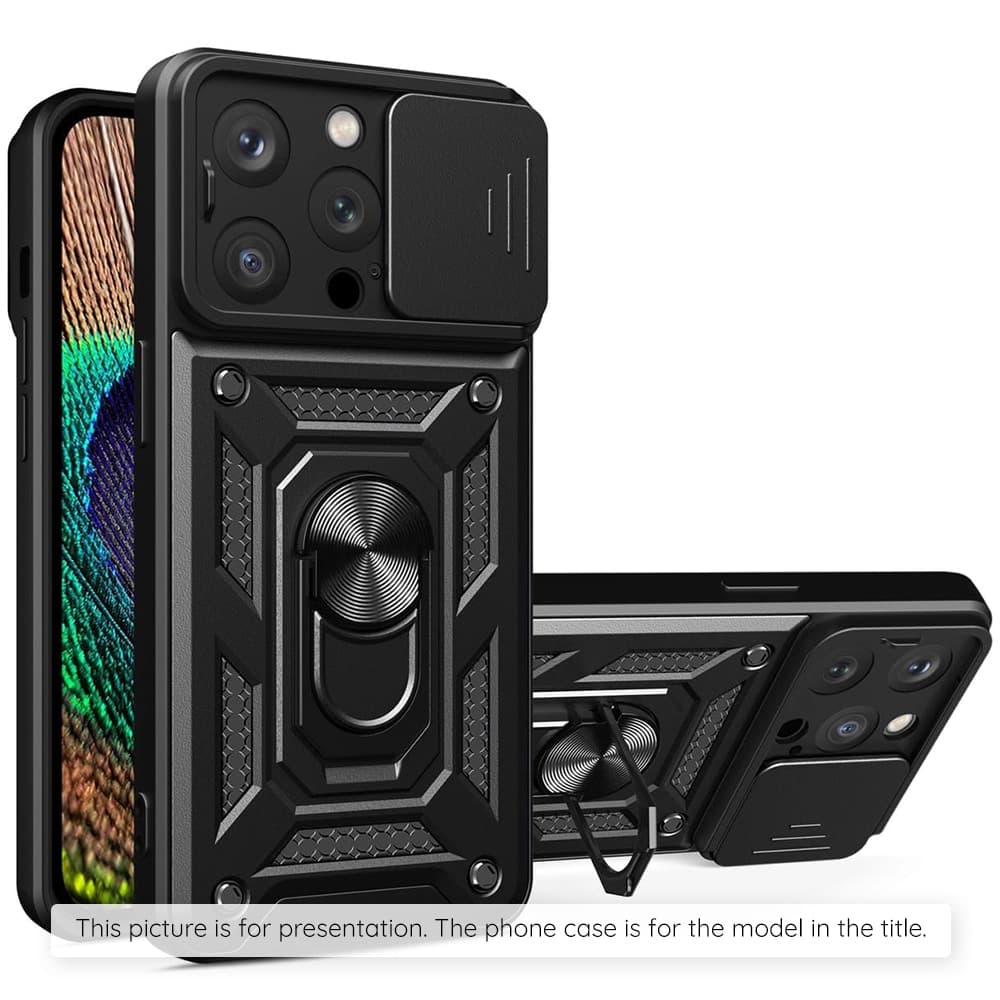 Techsuit CamShield Series - θήκη για Oppo Find X9 Pro - Μαύρο