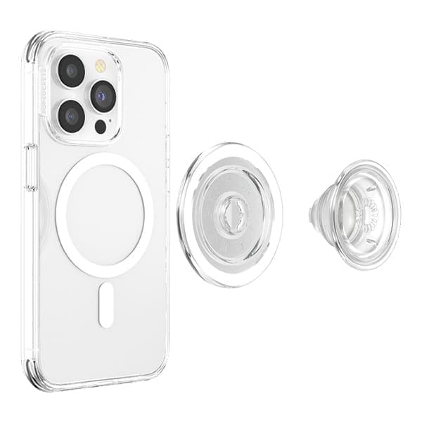 Popsockets Popgrip Magsafe 2 806827 Διαφανής Στήριξη Και Βάση Κινητού 4