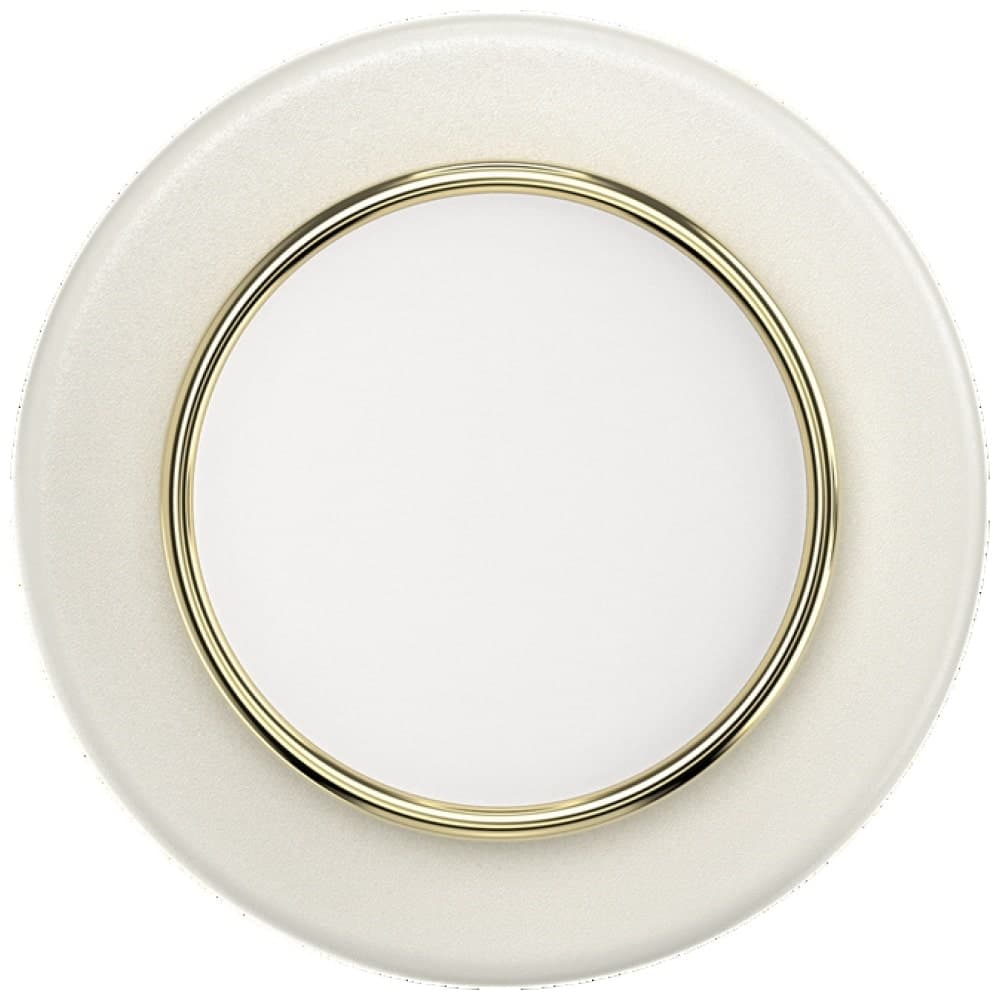 Πρόσφυση Και Στήριξη Για Τηλέφωνο Popsockets Round Luxe Coconut Creme Enamel Magsafe Μπεζ 8 2