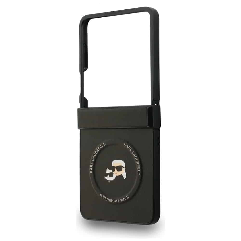 Karl Lagerfeld Karl & Choupette - θήκη για Samsung Galaxy Z Flip7 - Μαύρο 6