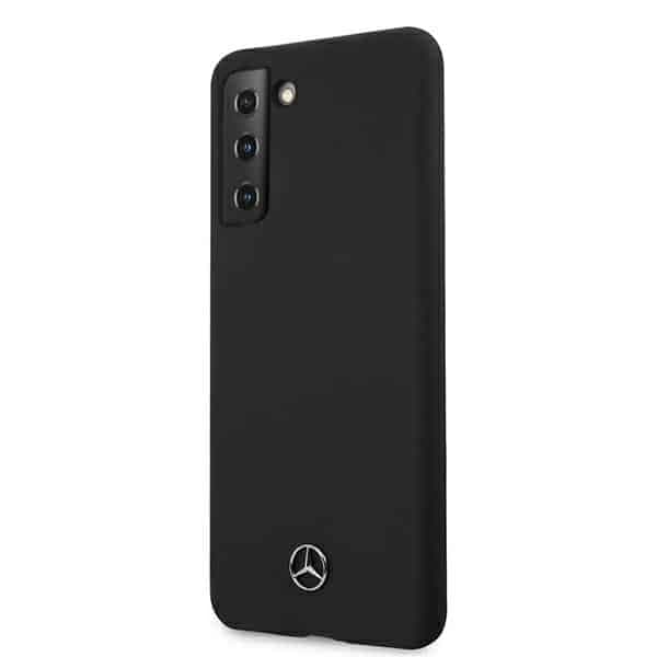 Θήκη Hardcase Mercedes Mehcs21ssilbk S21 G991 Μαύρη Από Σιλικόνη 2
