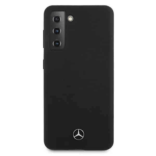 Θήκη Hardcase Mercedes Mehcs21ssilbk S21 G991 Μαύρη Από Σιλικόνη 3