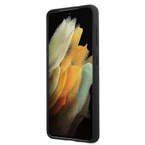 Θήκη Hardcase Mercedes Mehcs21ssilbk S21 G991 Μαύρη Από Σιλικόνη 5