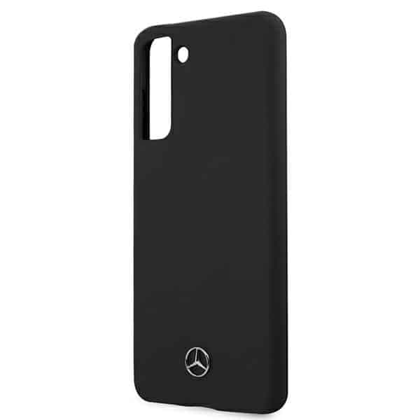 Θήκη Hardcase Mercedes Mehcs21ssilbk S21 G991 Μαύρη Από Σιλικόνη 6