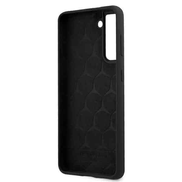 Θήκη Hardcase Mercedes Mehcs21ssilbk S21 G991 Μαύρη Από Σιλικόνη 7
