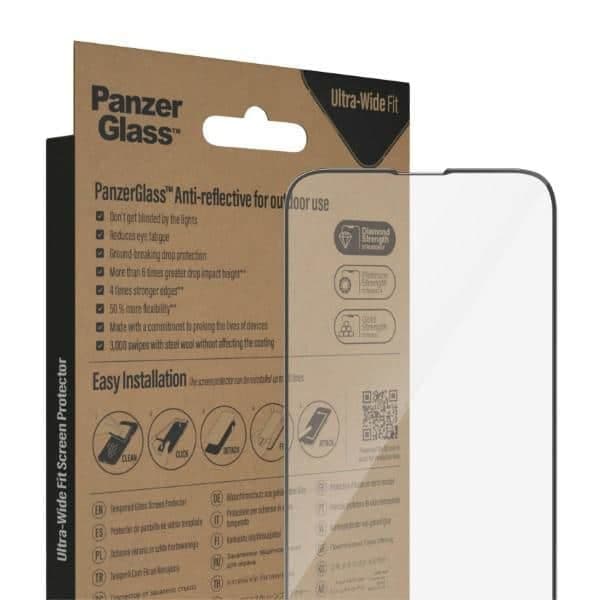 Panzerglass Ultra-Wide Fit Αντι-Αντανακλαστικό Προστατευτικό Οθόνης Για iPhone 14 Plus / 13 Pro Max 6,7" Με Αντιβακτηριακή Τεχνολογία Και Easyaligner 7