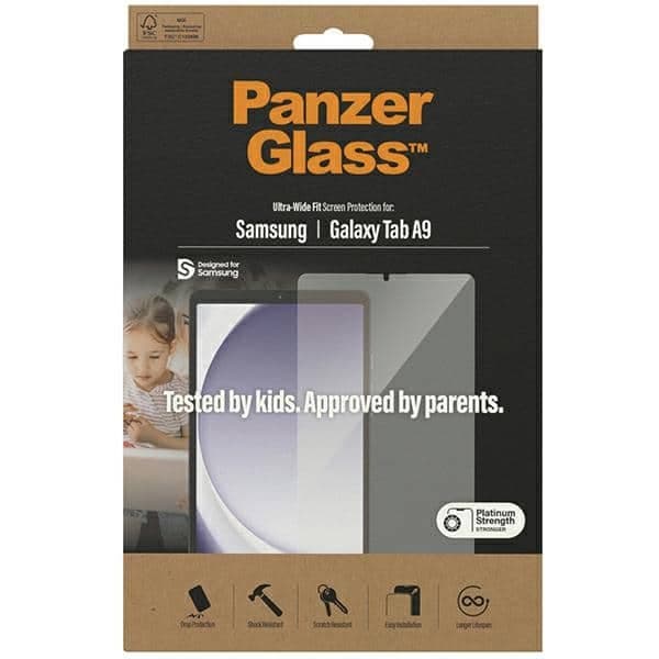 Panzerglass Ultra-Wide Fit Προστασία Οθόνης Για Samsung Galaxy Tab A9 - 7344 4