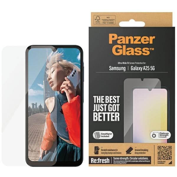 Panzerglass Ultra-Wide Fit Προστασία Οθόνης Για Samsung Galaxy A25 5g