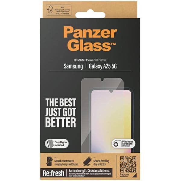 Panzerglass Ultra-Wide Fit Προστασία Οθόνης Για Samsung Galaxy A25 5g 4