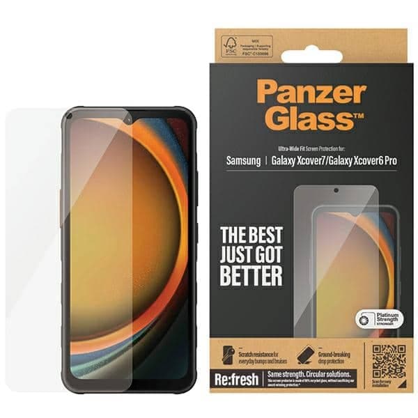 Panzerglass Ultra-Wide Fit Σαμ Xcover7/xcover6 Pro Οθόνης Προστασία 7365