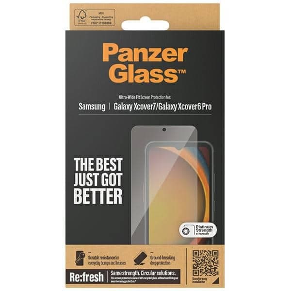 Panzerglass Ultra-Wide Fit Σαμ Xcover7/xcover6 Pro Οθόνης Προστασία 7365 4
