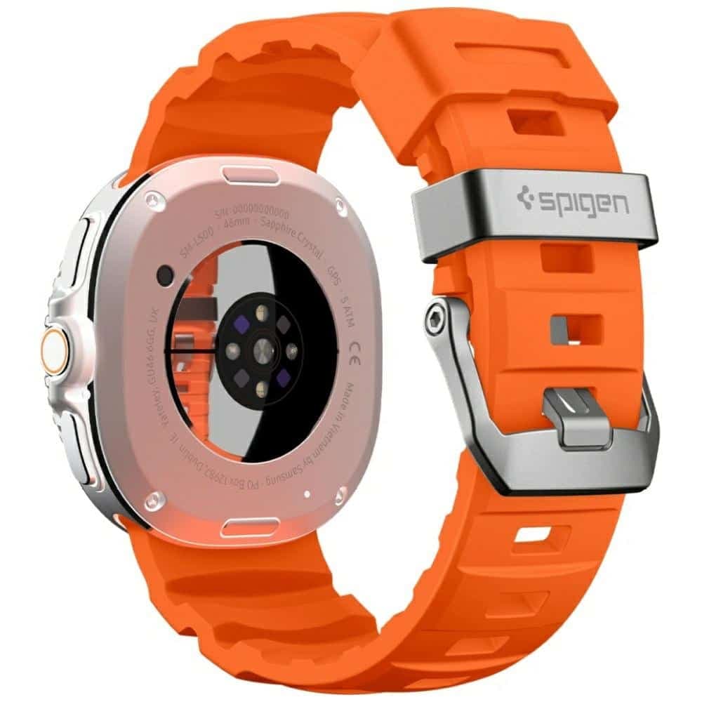 Spigen Wbs2 Λουράκι Για Samsung Galaxy Watch 8 / 8 Classic (40/44/46mm) Πορτοκαλί 7