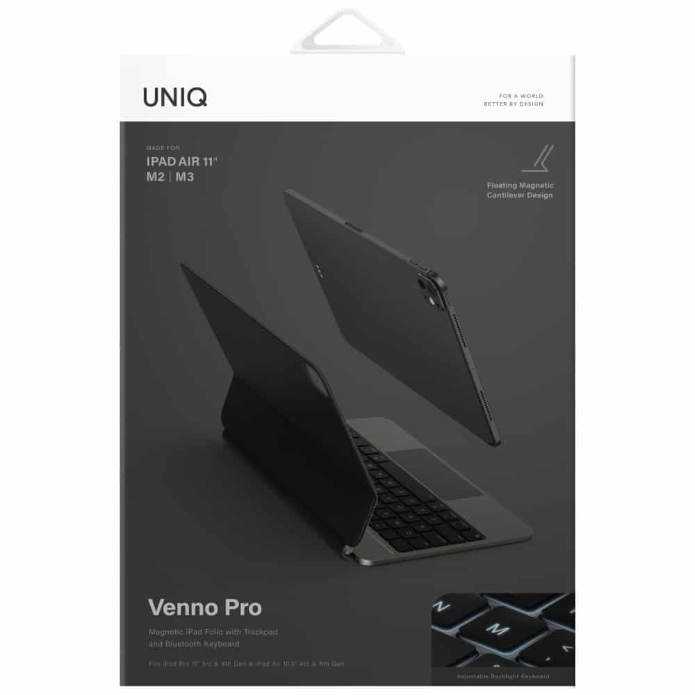 Θήκη Uniq Venno Pro Magnetic Smart Με Πληκτρολόγιο Για iPad 11" A16 (2025) / iPad 10.9" 10η Γενιά (2022) 8