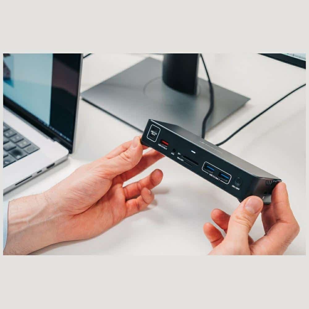 Verbatim Pro Docking Station 15-In-1 Με 2xhdmi, 1xrj45, 4xusb-A, 4xusb-C, 1xsd, 1xmicrosd, 1xaudio 5