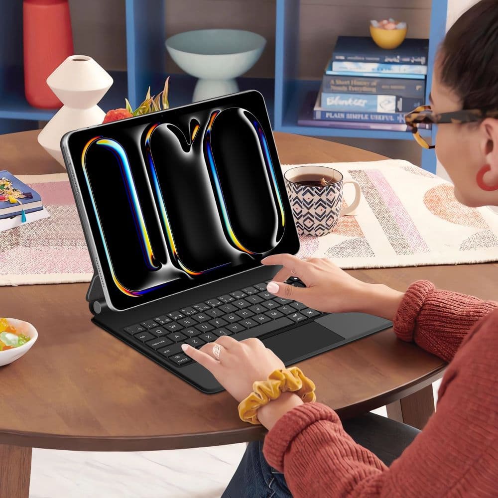 Tech-Protect Smartcase Magnetic + Keyboard iPad Pro 13” 7 / 8 2024-2025 Black 10