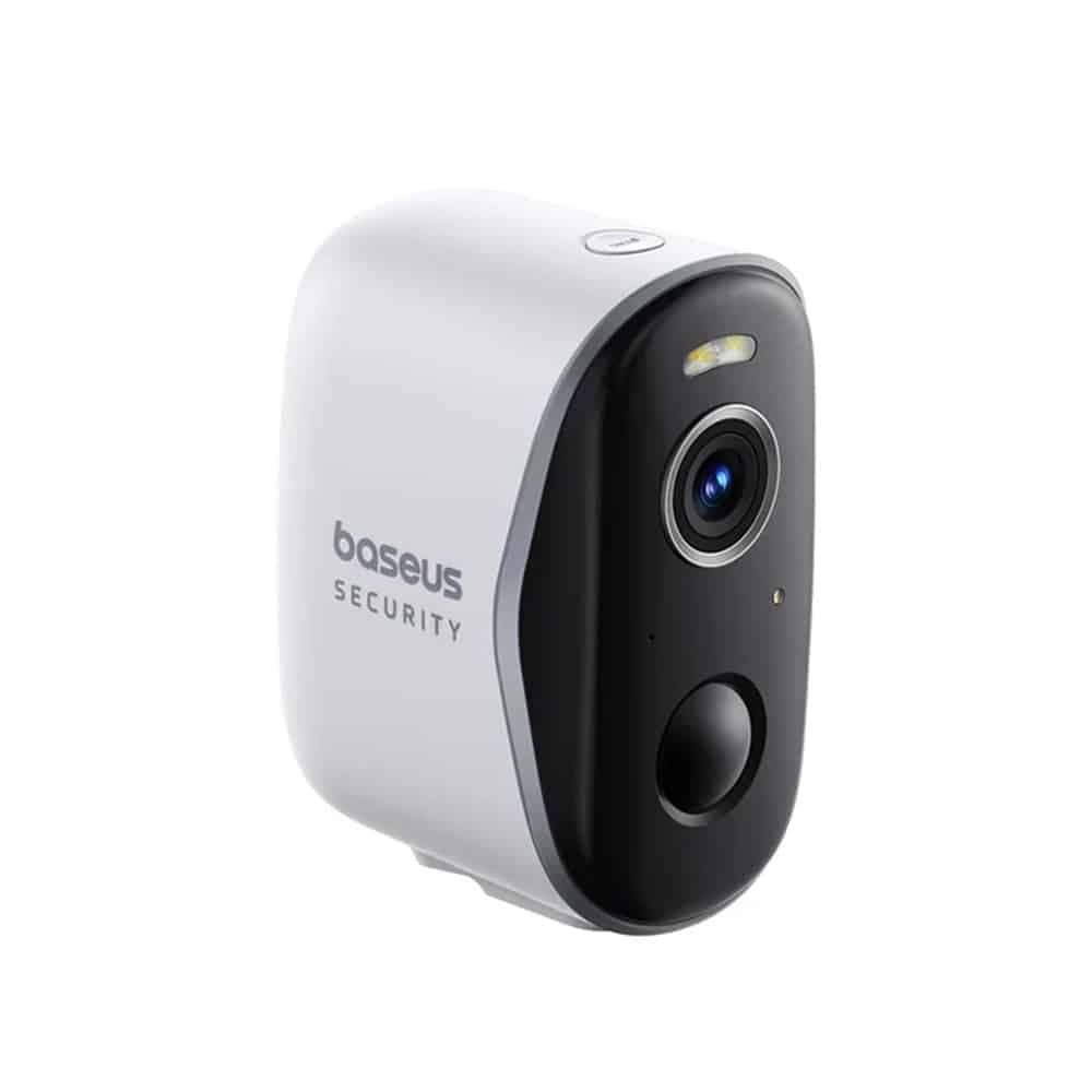 Baseus - Outdoor Camera Security N1 (s0tw002131) - 2k, 16gb, 2x Camera Kit, Two-Way Talk, Night Vision, Ip67, 7800mah - White 6
