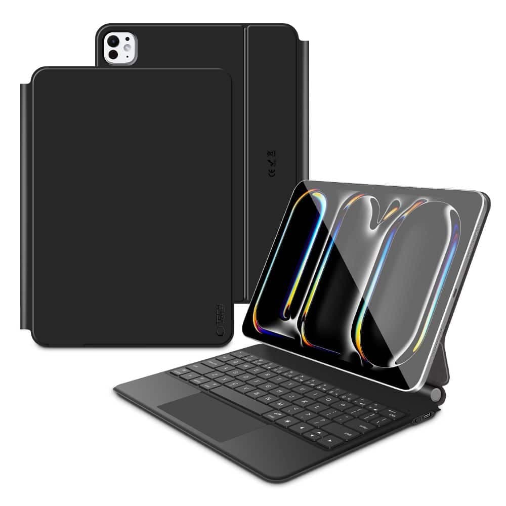 Tech-Protect Smartcase Magnetic + Keyboard iPad Pro 13” 7 / 8 2024-2025 Black