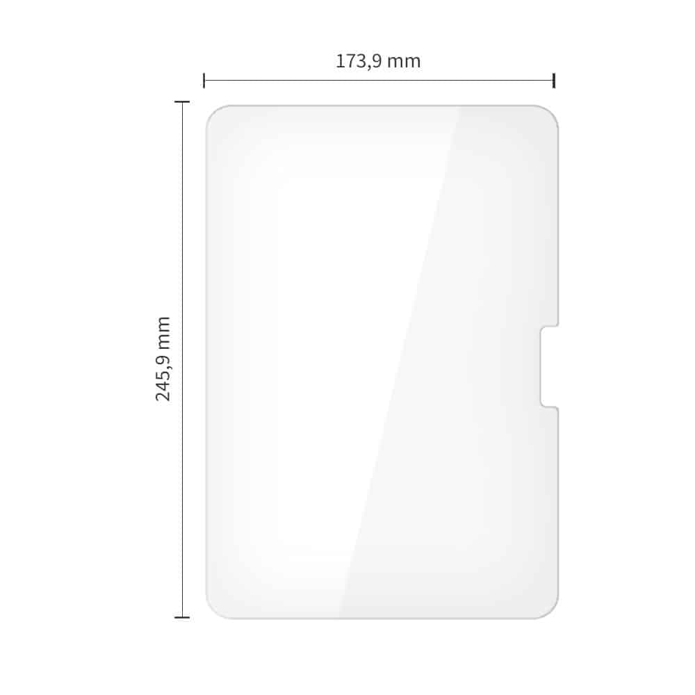 Σκληρυμένο γυαλί Tech-Protect Glass Fit+ 2-Pack iPad Pro 11” 5 / 6 / 2024-2025 Clear 2