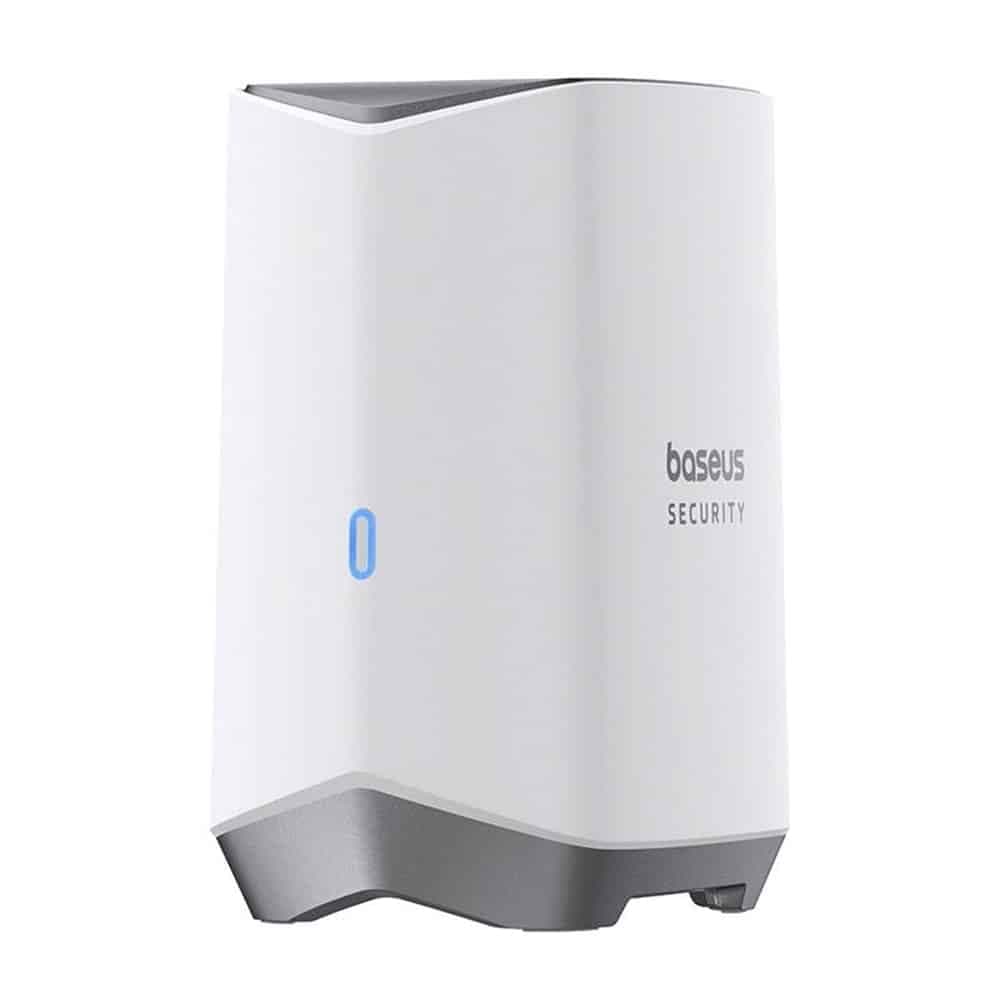 Baseus - Outdoor Camera Security N1 Plus (s0ty002131) - 2k, 16gb, 2 Camera Kit, Two-Way Talk, Night Vision, Ip67 - Moon White 2
