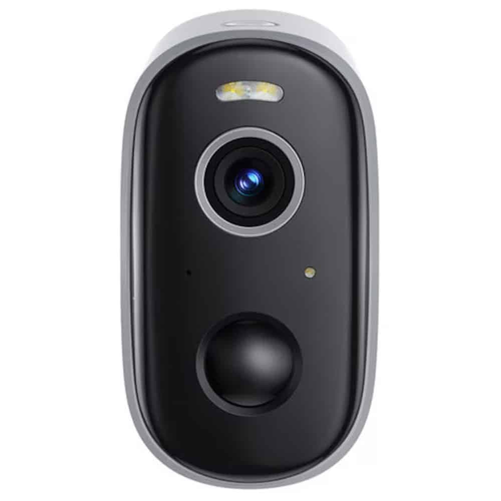 Baseus - Outdoor Camera Security N1 Plus (s0ty002131) - 2k, 16gb, 2 Camera Kit, Two-Way Talk, Night Vision, Ip67 - Moon White 3