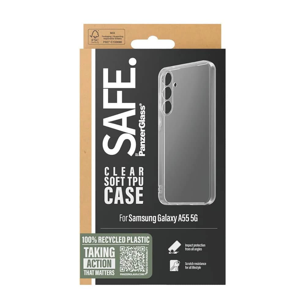 PanzerGlass® SAFE - θήκη για Samsung Galaxy A55 - Διάφανο 4