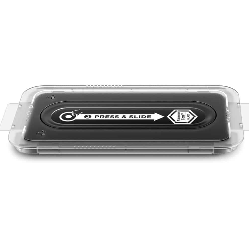 Spigen - Glas.tr Ez-Fit Pro Hd (2 Pack) - Samsung Galaxy S25 Fe - Clear 7