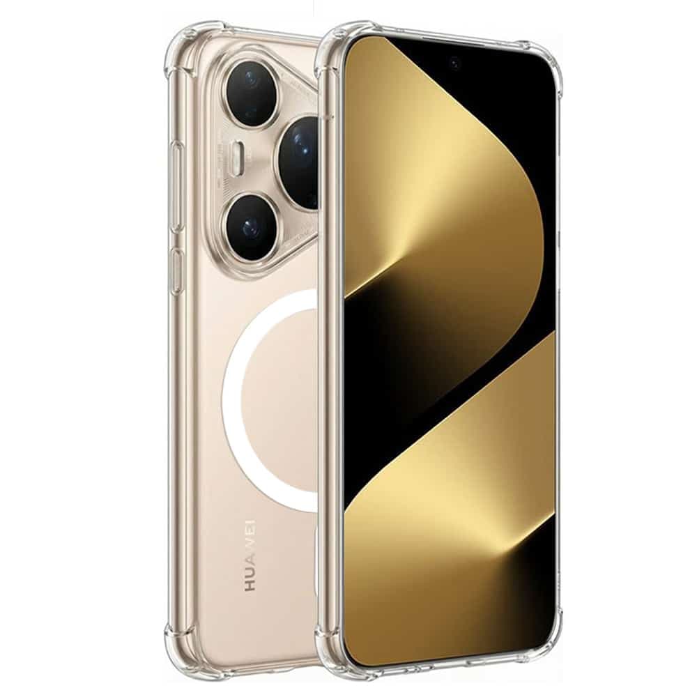 Techsuit Shockproof Clear Silicone MagSafe - θήκη για Huawei Pura 80 Ultra - Διάφανο