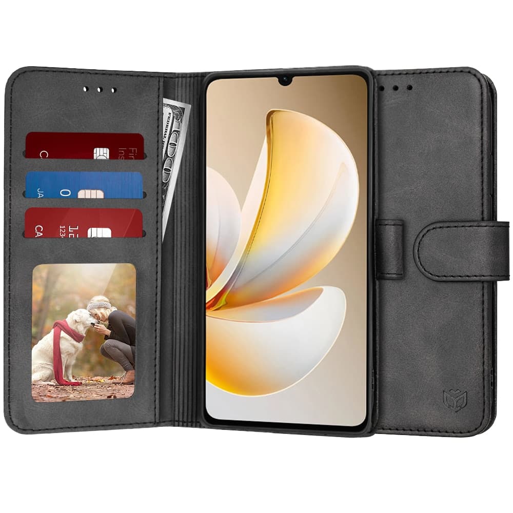 Techsuit Diary Book - θήκη για Realme Note 70T - Μαύρο