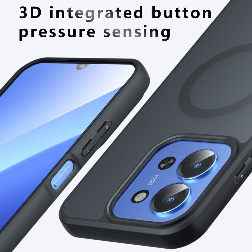 Techsuit PureFrost MagSafe - θήκη για Xiaomi Redmi 15C 4G - Μαύρο 3