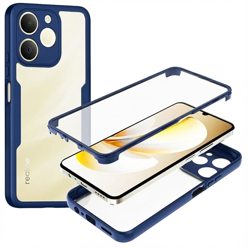 Techsuit ColorVerse 360 Series - θήκη για Realme Note 70T - Μπλε