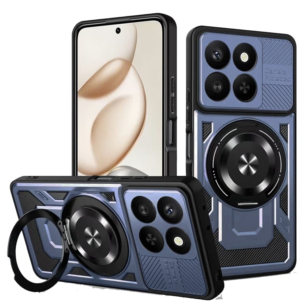 Techsuit RuggedCam - θήκη για Honor 400 Smart / 4G X7d - Μπλε