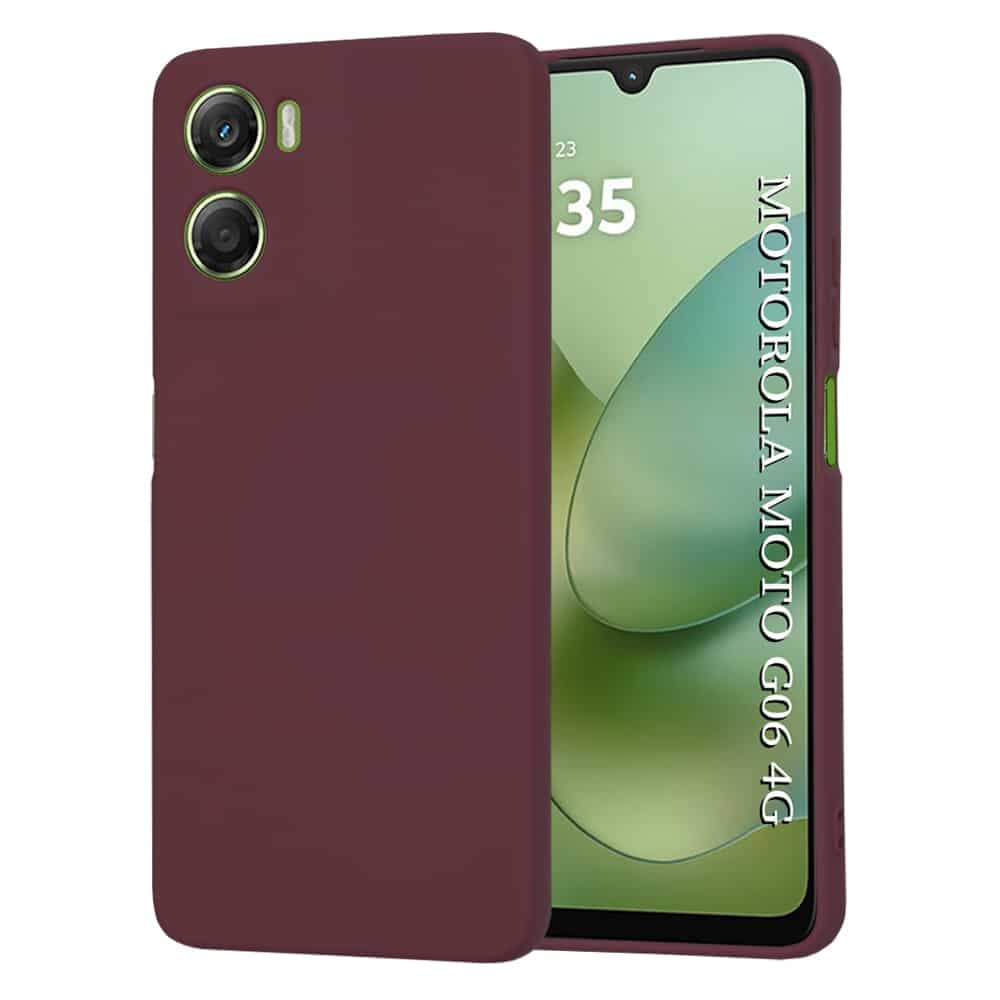 Techsuit SoftFlex - θήκη για Motorola Moto G06 - Κόκκινο