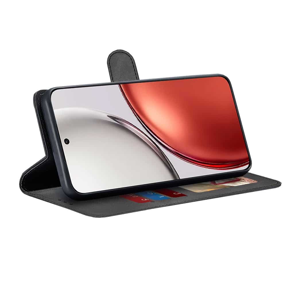 Techsuit Diary Book - θήκη για Honor Magic8 Lite - Μαύρο 2