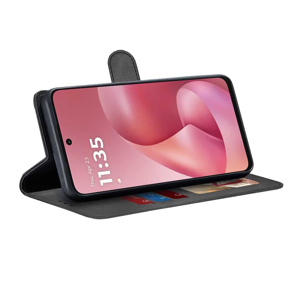 Techsuit - Diary Book - Motorola Moto G57 Power / G67 Power - Black 2