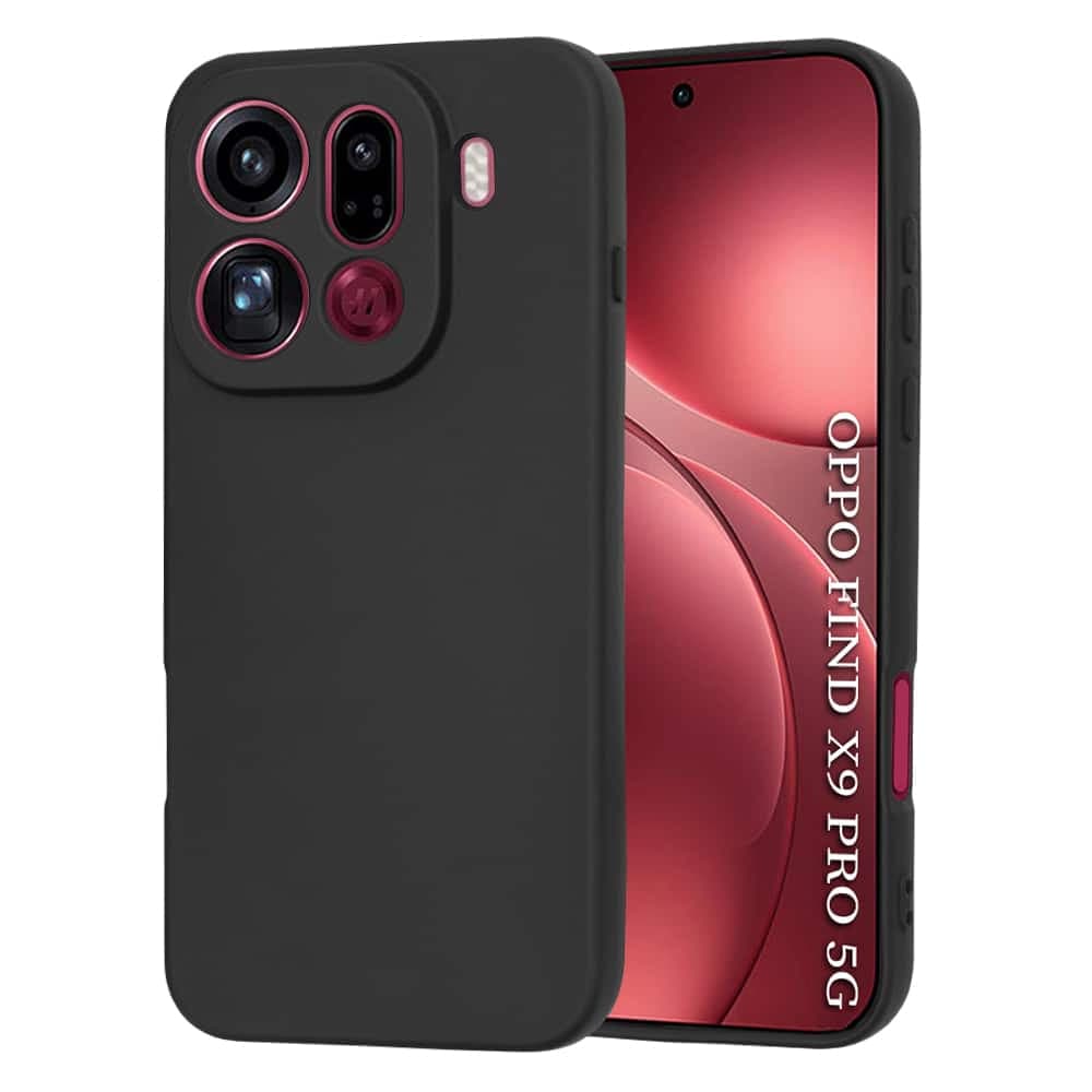 Techsuit SoftFlex - θήκη για Oppo Find X9 Pro - Μαύρο