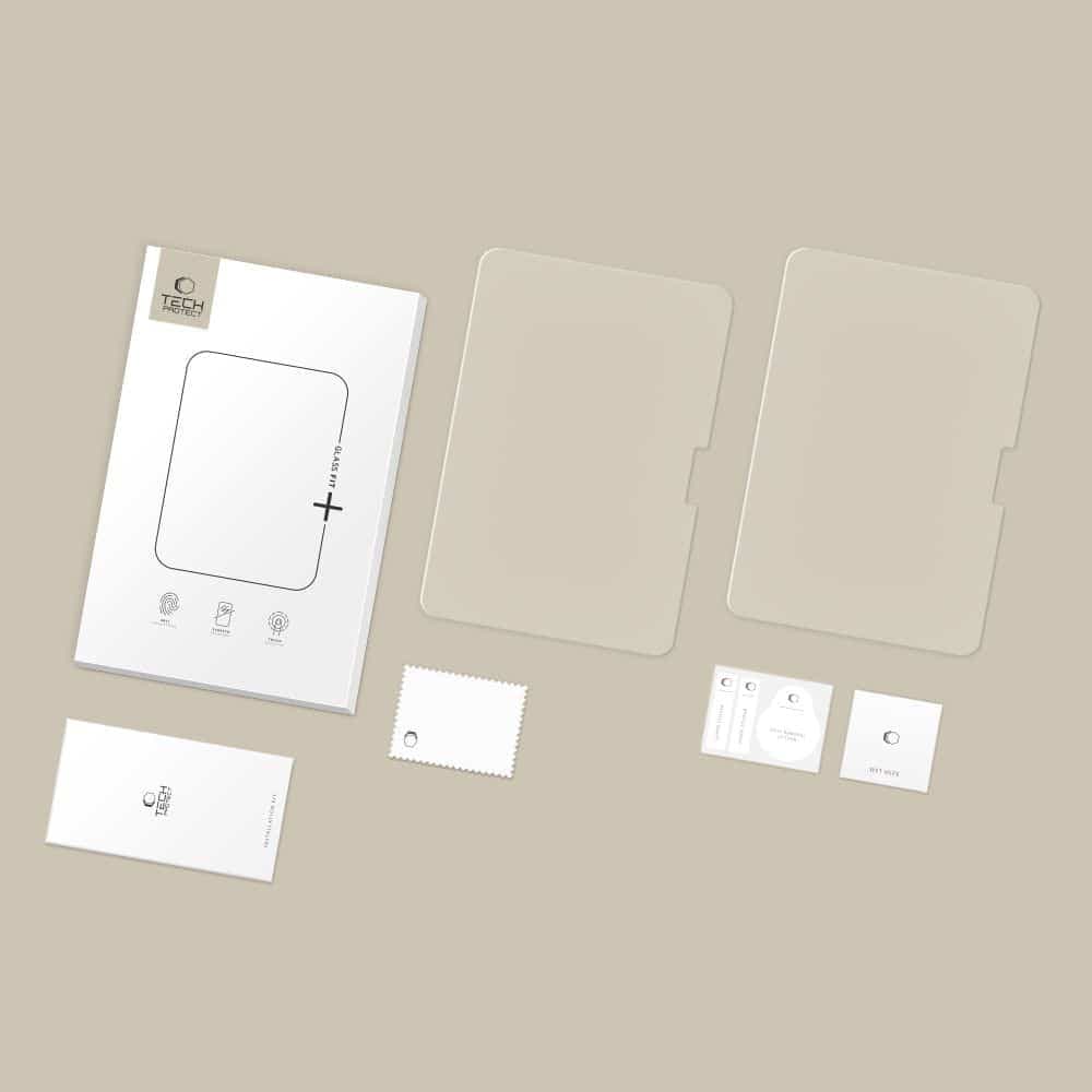 Σκληρυμένο γυαλί Tech-Protect Glass Fit+ 2-Pack iPad Pro 11” 5 / 6 / 2024-2025 Clear 6