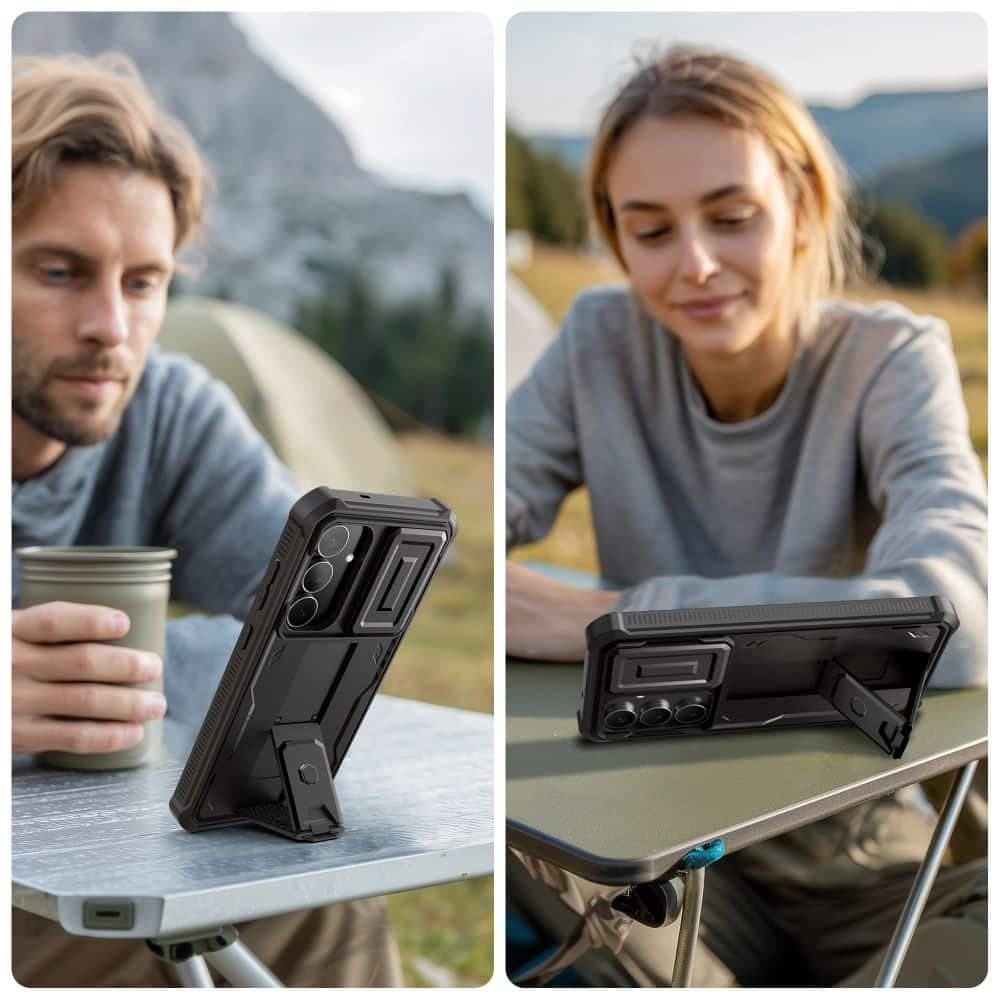 TECH-PROTECT KEVLAR CAM+ - θήκη για Samsung Galaxy S25 FE - Μαύρο 3