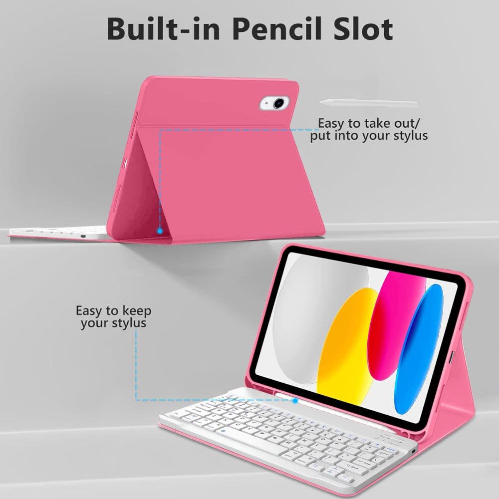 Tech-Protect Sc Pen + Keyboard iPad 10.9” 10 / 2022 / 11” 11 / 2025 Magenta 4