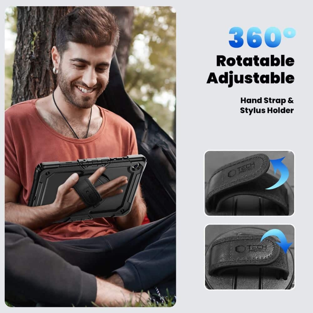 Tech-Protect Solid Galaxy Tab A9+ / A11+ Plus 11.0 X210 / X215 / X216 / X230 / X235 / X236 Black 7