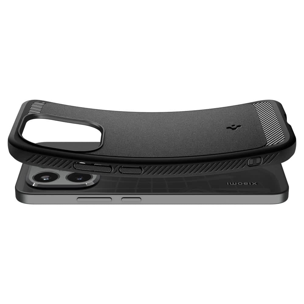Spigen RUGGED ARMOR - θήκη για Xiaomi 15T - Μαύρο 7