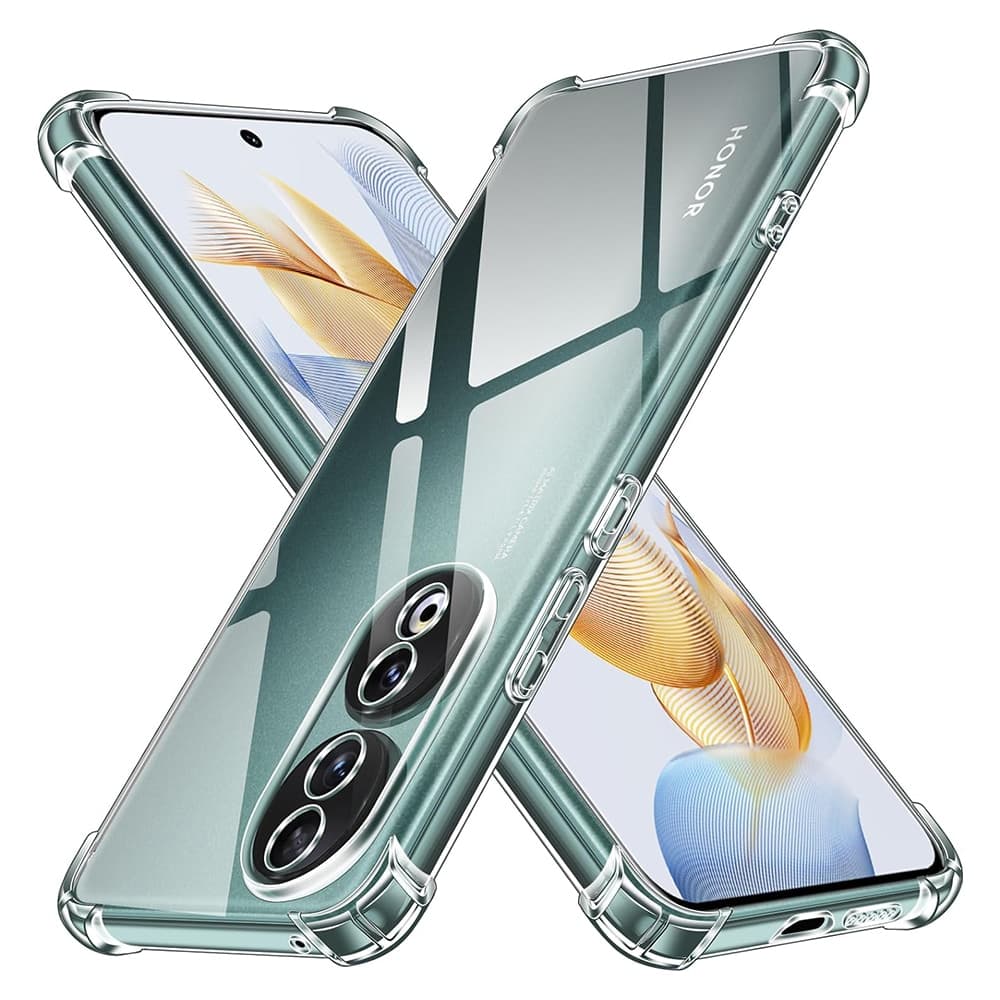 Techsuit - Shockproof Clear Silicone [round Camera Cutout] - Realme Gt 8 Pro - Clear