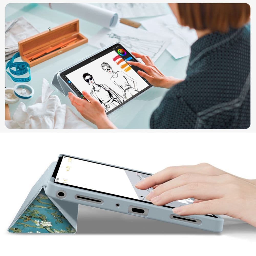 Tech-Protect Smartcase Galaxy Tab A9+ / A11+ Plus 11.0 X210 / X215 / X216 / X230 / X235 / X236 Sakura 8