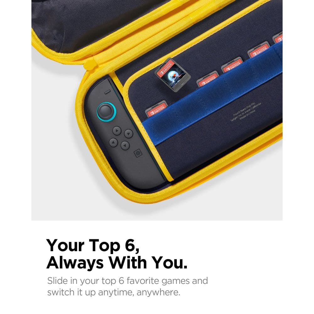 Spigen Nano Pop Pro Pouch Nintendo Switch 2 Blueberry Navy 8