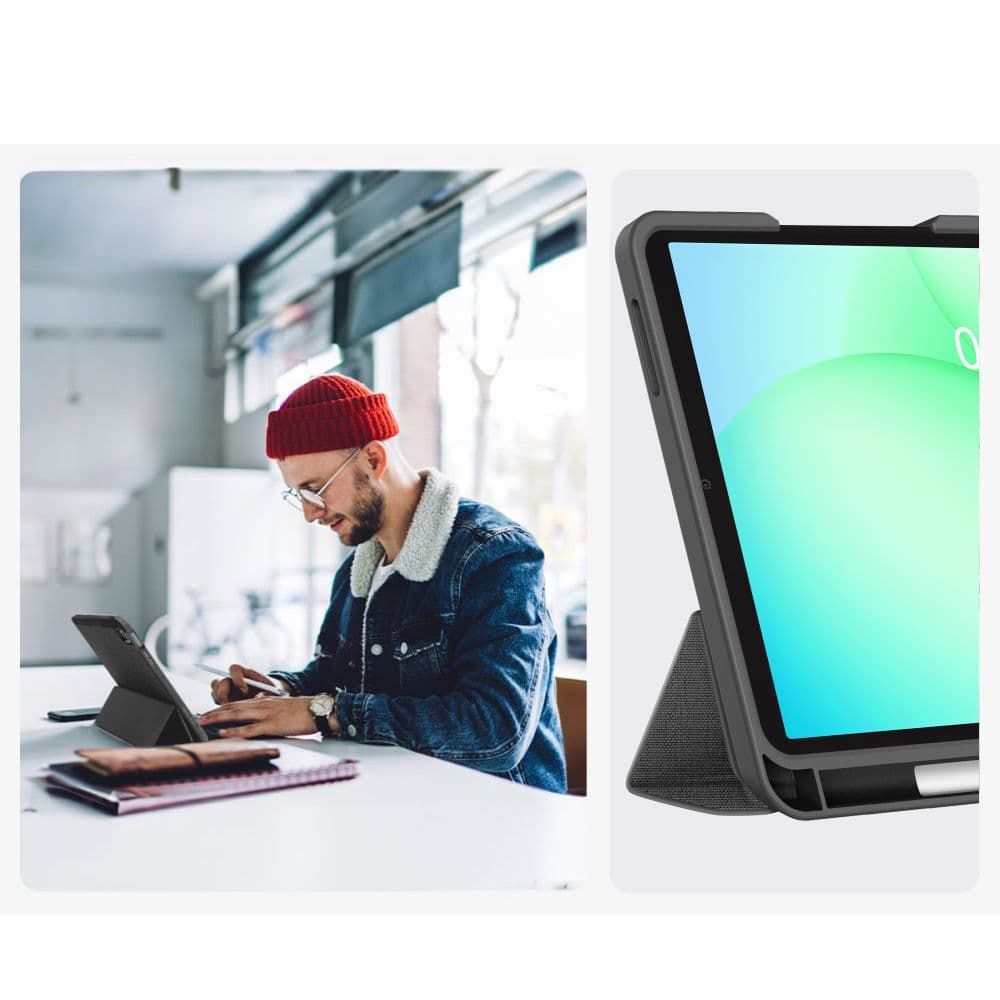 Tech-Protect Sc Pen Canvas Galaxy Tab A9+ / A11+ Plus 11.0 X210 / X215 / X216 / X230 / X235 / X236 Charcoal Grey 9