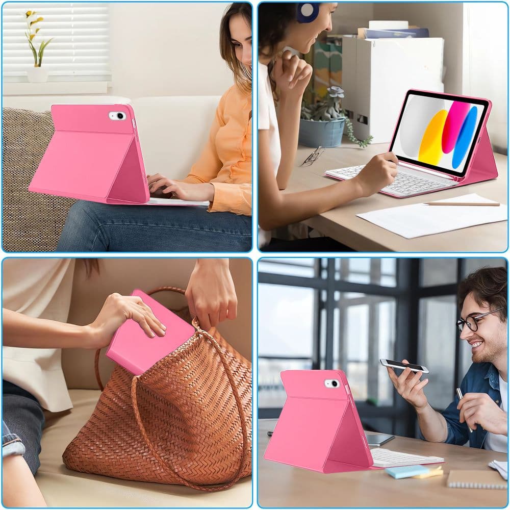 Tech-Protect Sc Pen + Keyboard iPad 10.9” 10 / 2022 / 11” 11 / 2025 Magenta 9