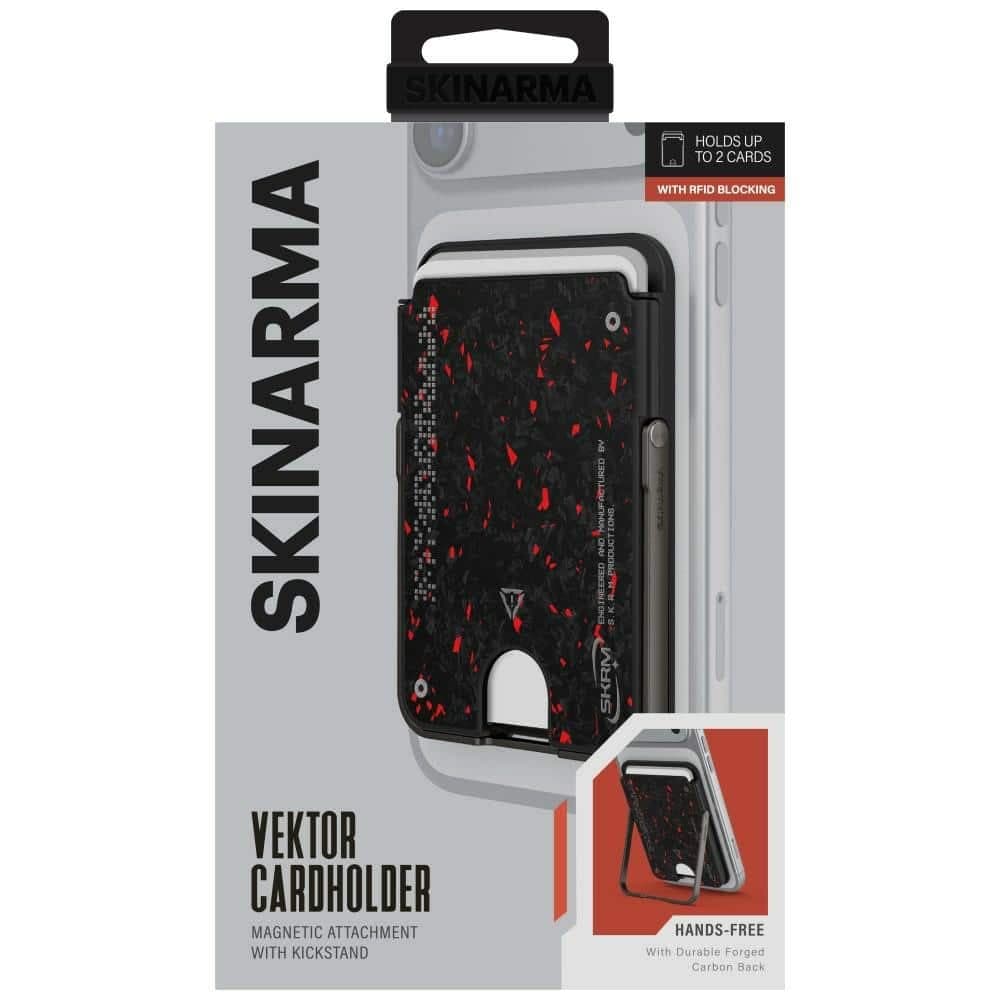 Wallet Skinarma Vektor Magnetic Smart   Kick-Stand Black 5