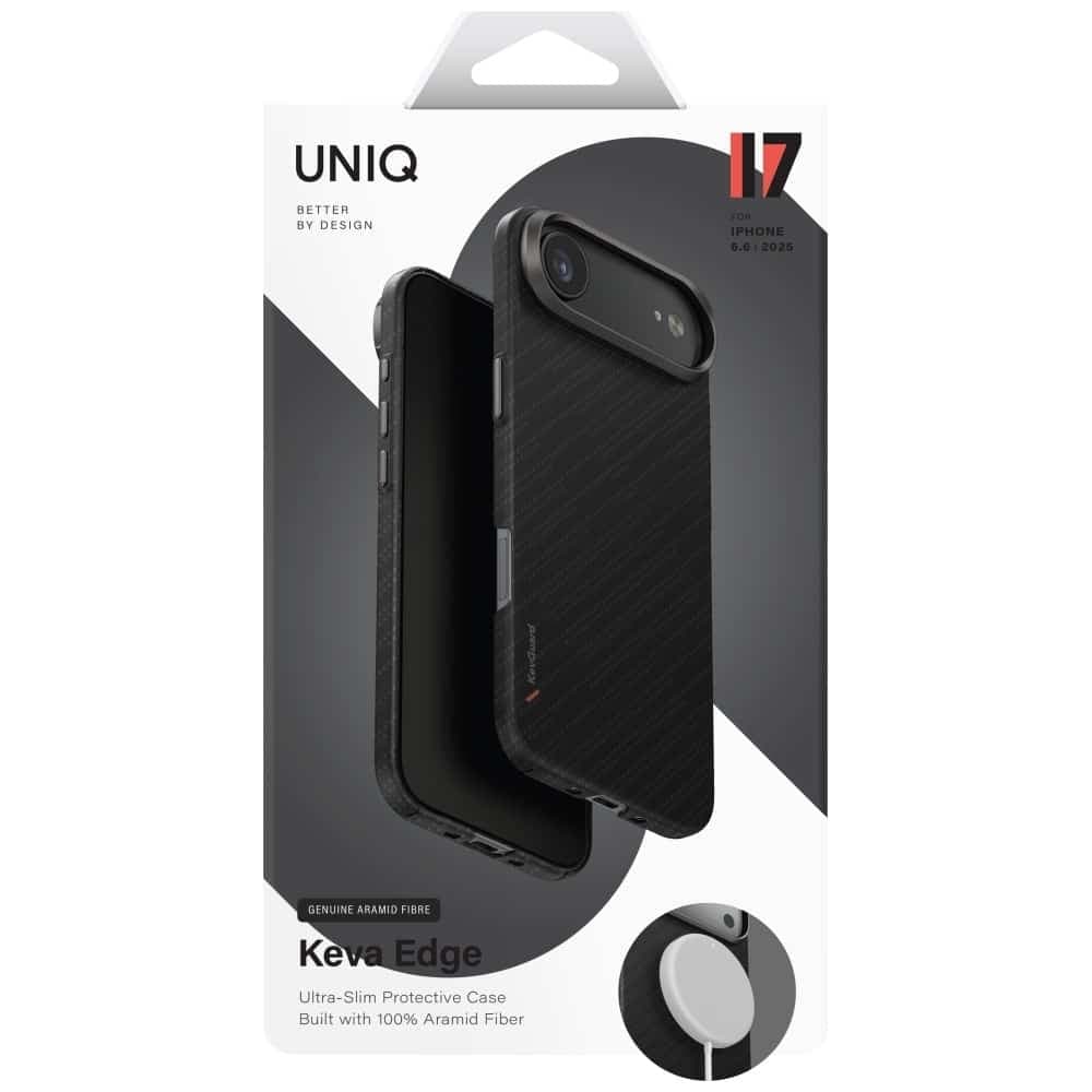 UNIQ Keva EDGE Magclick Charging - θήκη για Apple iPhone Air - Μαύρο 6